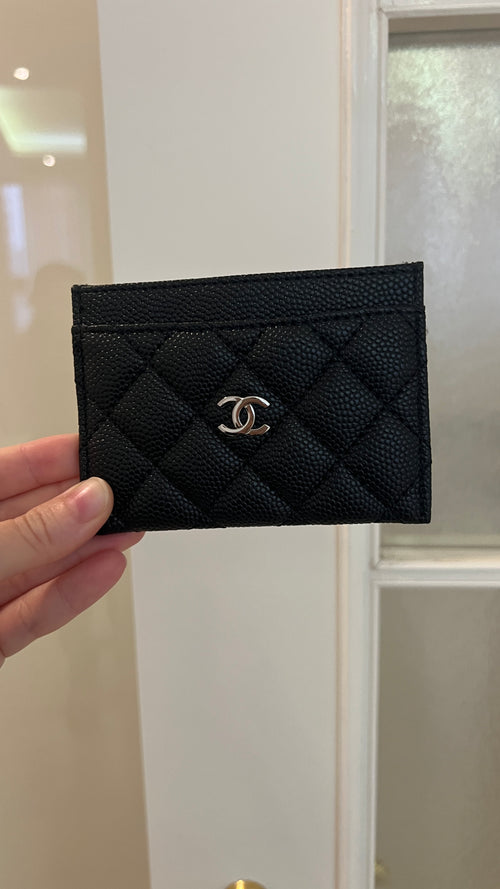 Chanel Card Holder Black